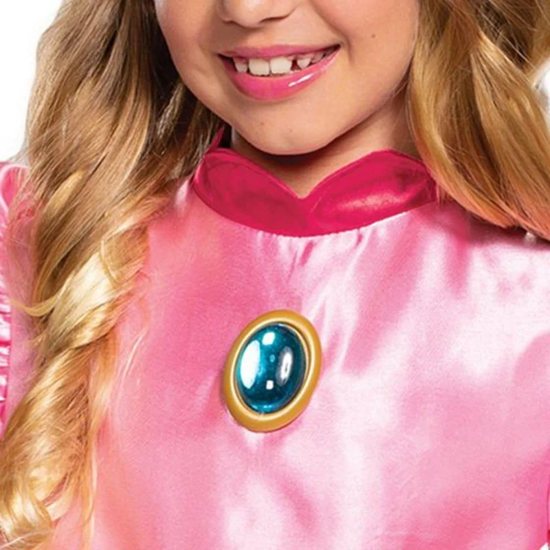 Peach Classic Costume for Kids, Super Mario Bros.