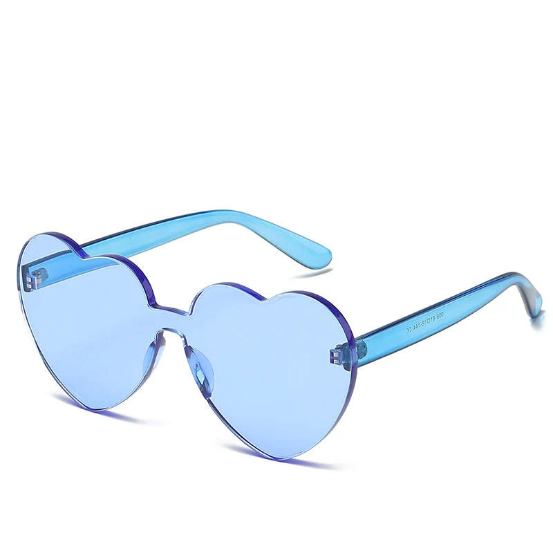 Blue Fashion Shaped Sunglasses for Adults