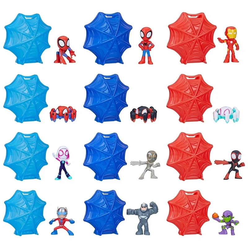 Marvel Spidey and his Amazing Friends Mini Webs Up Figurine, Assortment, 1 Count
