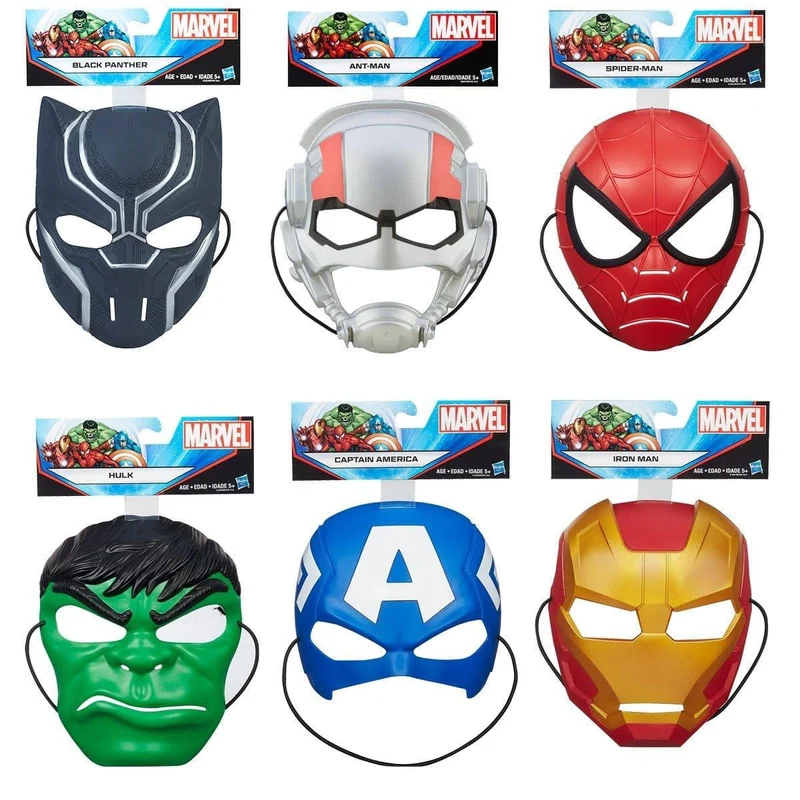 Avengers plastic mask, Assortment, 1 Count