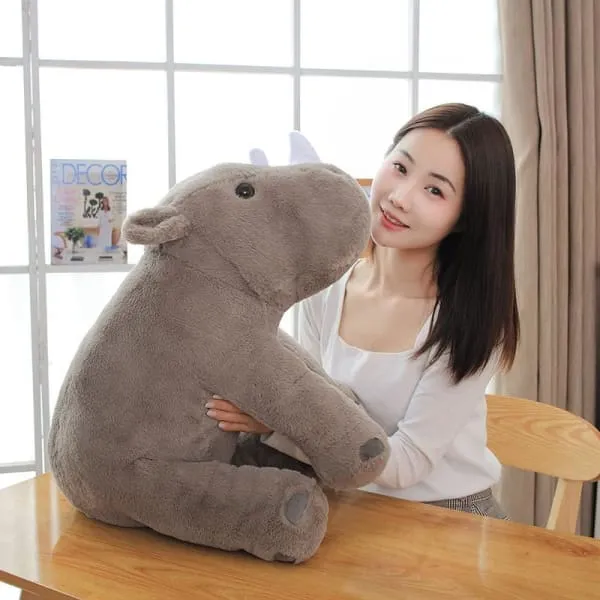 Peluche Kawaii Rhinocéros