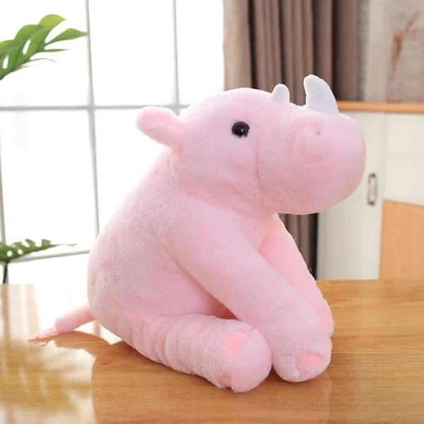 Peluche Kawaii Rhinocéros