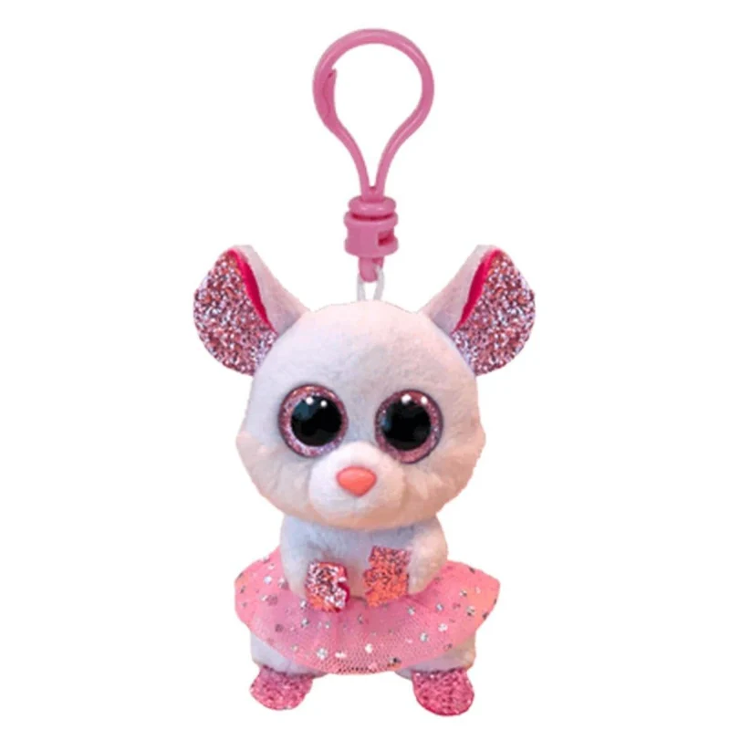 Beanie Boo with Clip, Nina the Prima Ballerina Mouse
