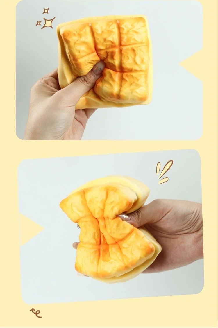 Toast Slow Rising Squishy Stress Relief Decompression Toy