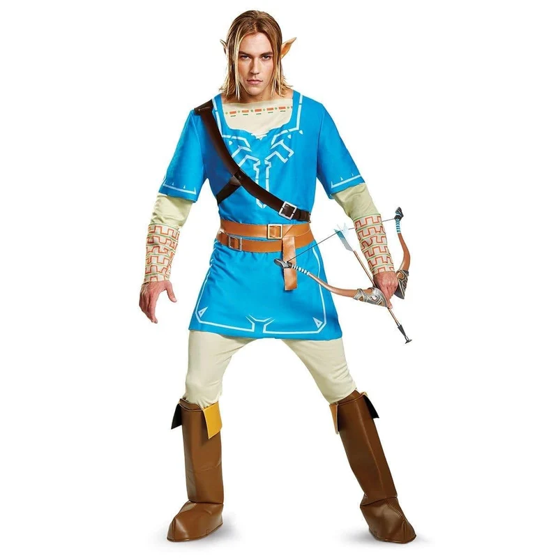 Link Deluxe Costume for Adults, Legend of Zelda: Breath of the Wild