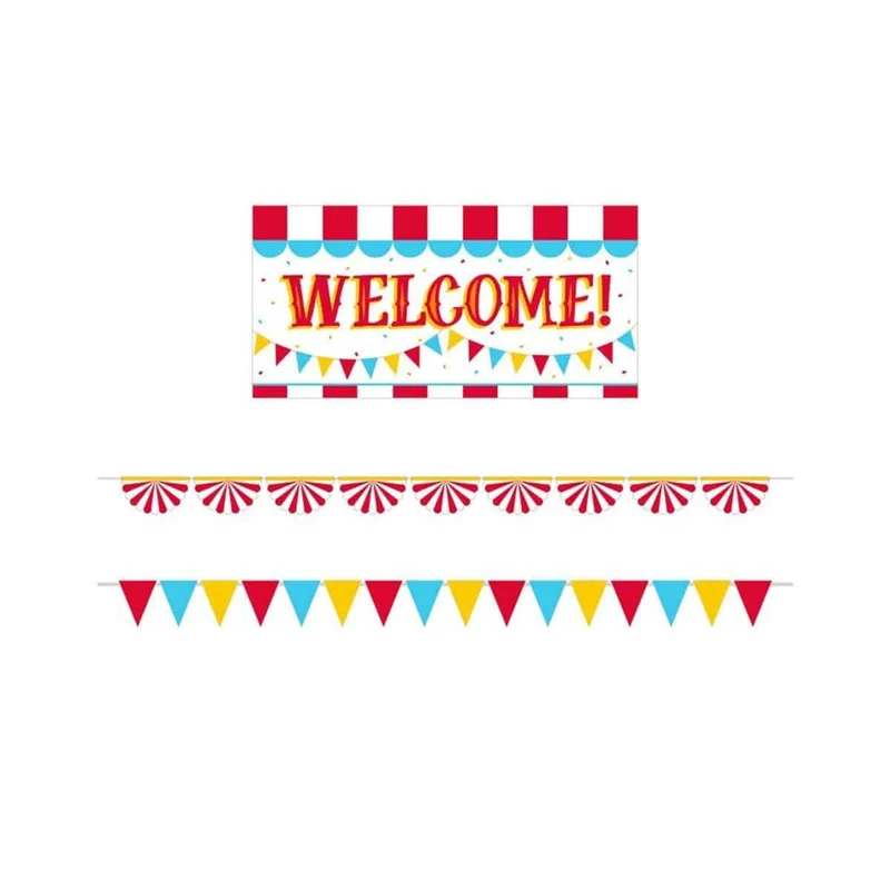 Carnival Banner Kit, 3 Count