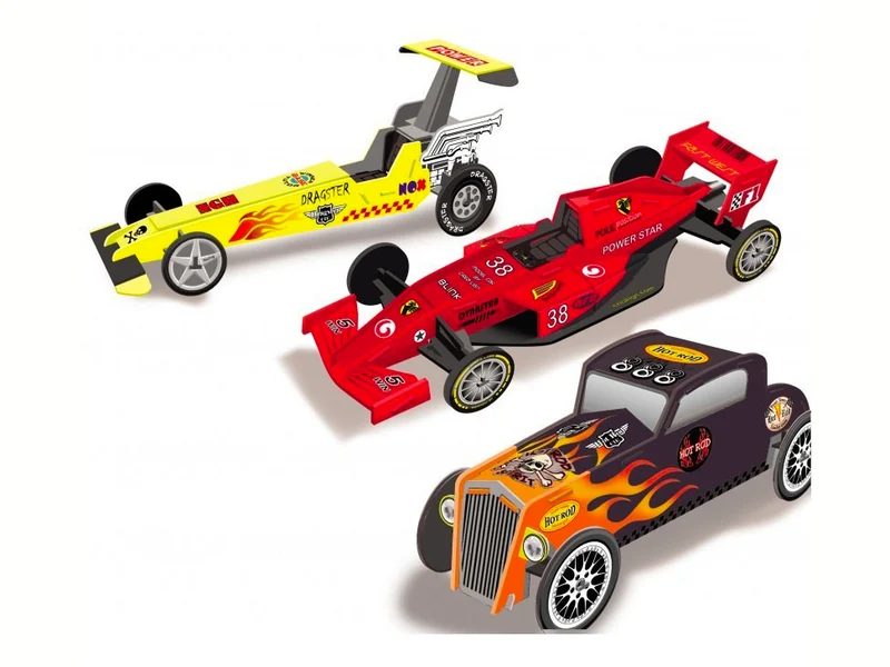 Maquettes déco "Voitures de course" - Créa'Lign