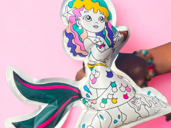 Coloriages gonflables - Sirènes et Strass- Ara Créative