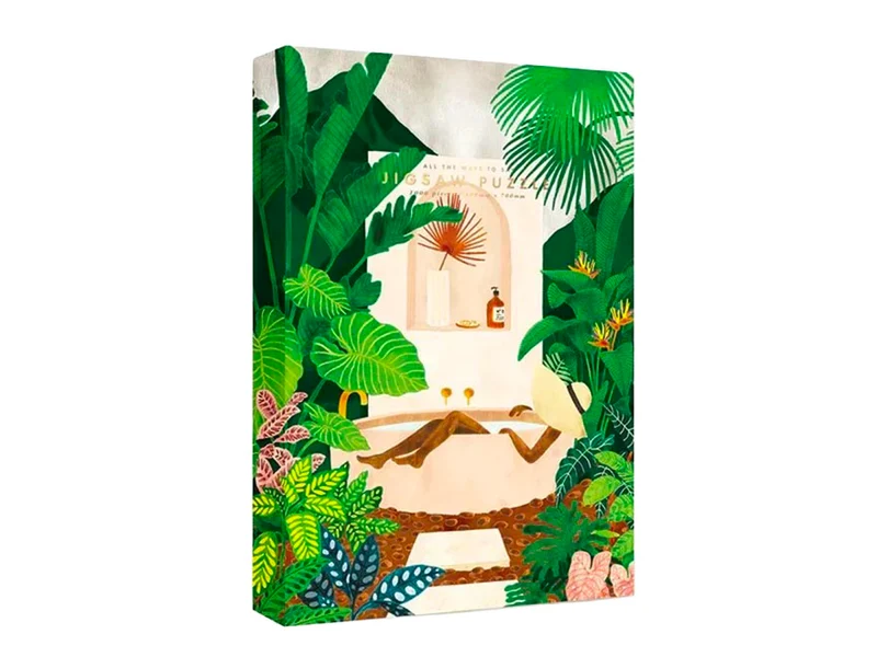 Puzzle Exotic Bathtub 1000 pièces - All the Ways to say