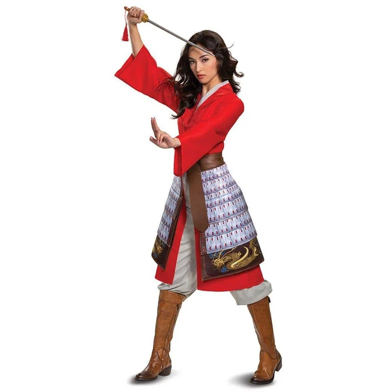 Disney Mulan Deluxe Costume for Adults