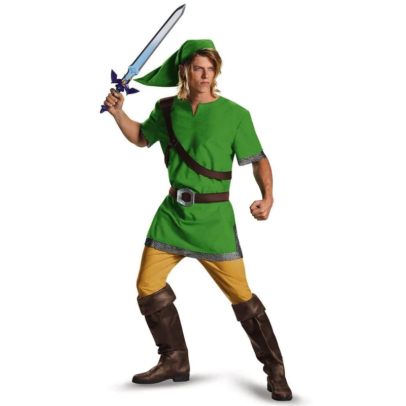 Link Classic Costume for Adults, Legend of Zelda