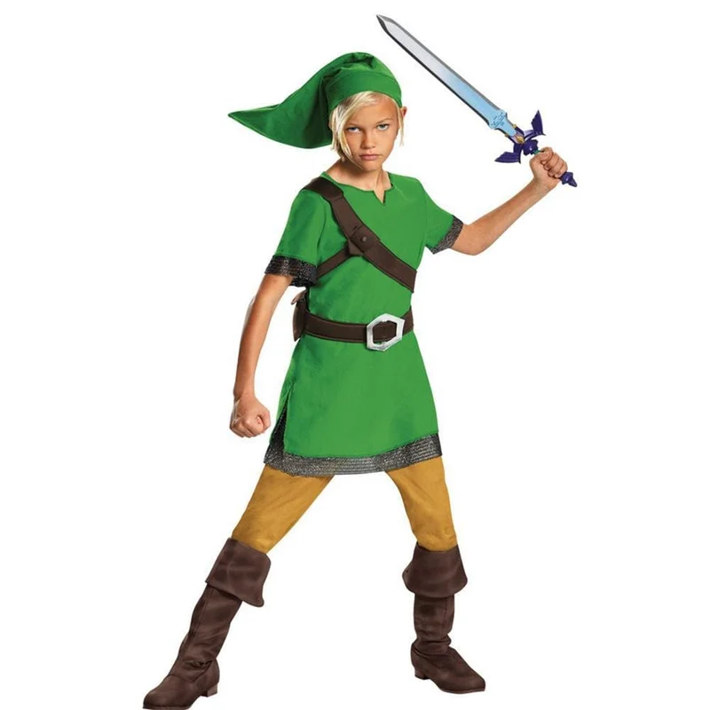 Classic Link Costume for Kids, Legend of Zelda