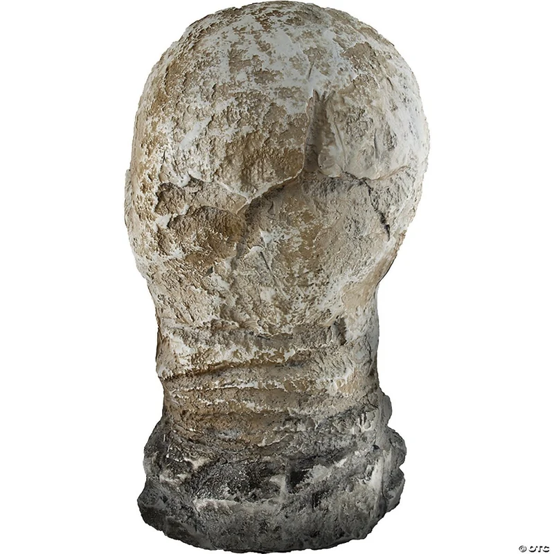 Flaming Rotted Skull