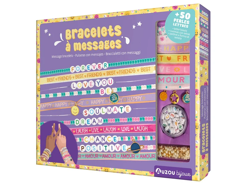 Coffret Bracelets à Messages - Auzou