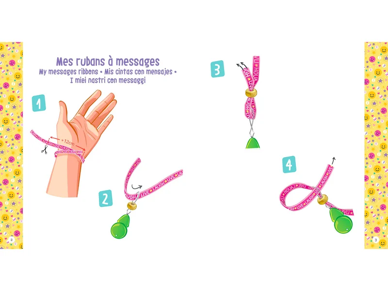 Coffret Bracelets à Messages - Auzou