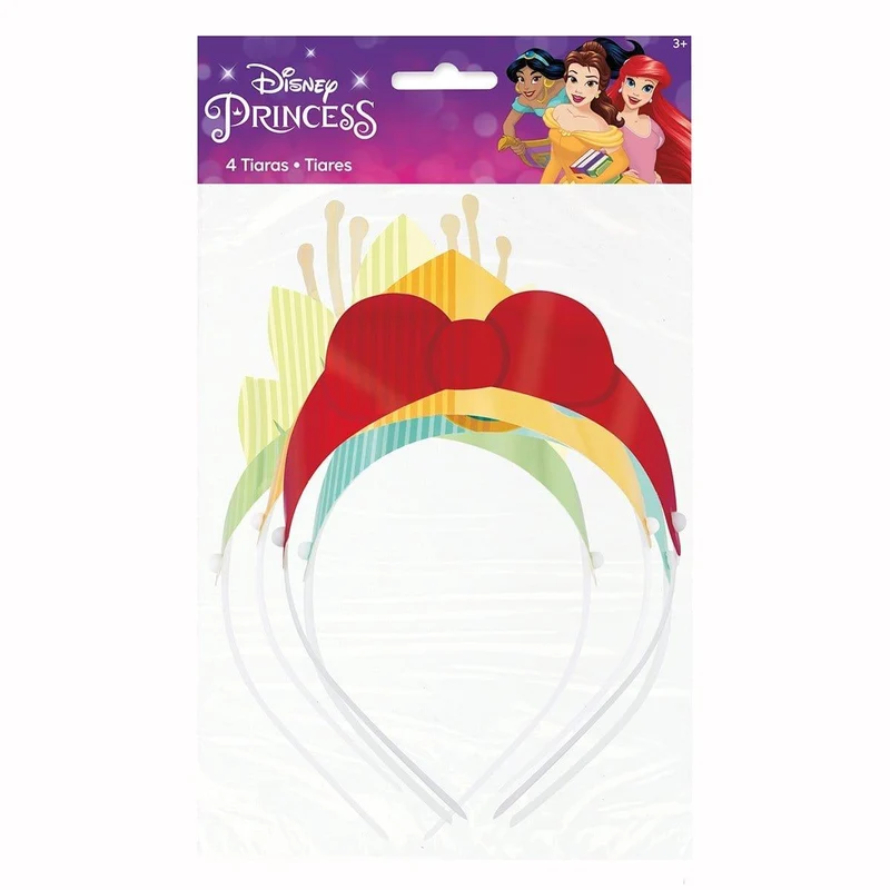 Disney Princess Paper Headband, 4 Count