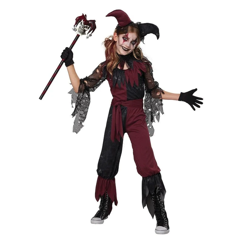 Psycho Jester Costume for Kids