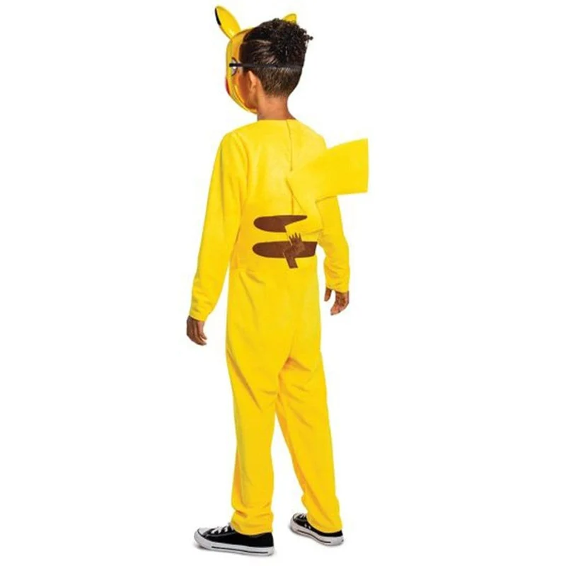 Pokémon Pikachu Classic Costume for Kids, Yellow Jumpsuit