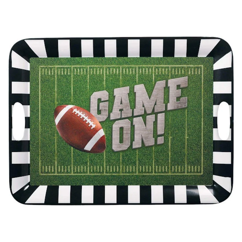 Game On Large Serving Tray