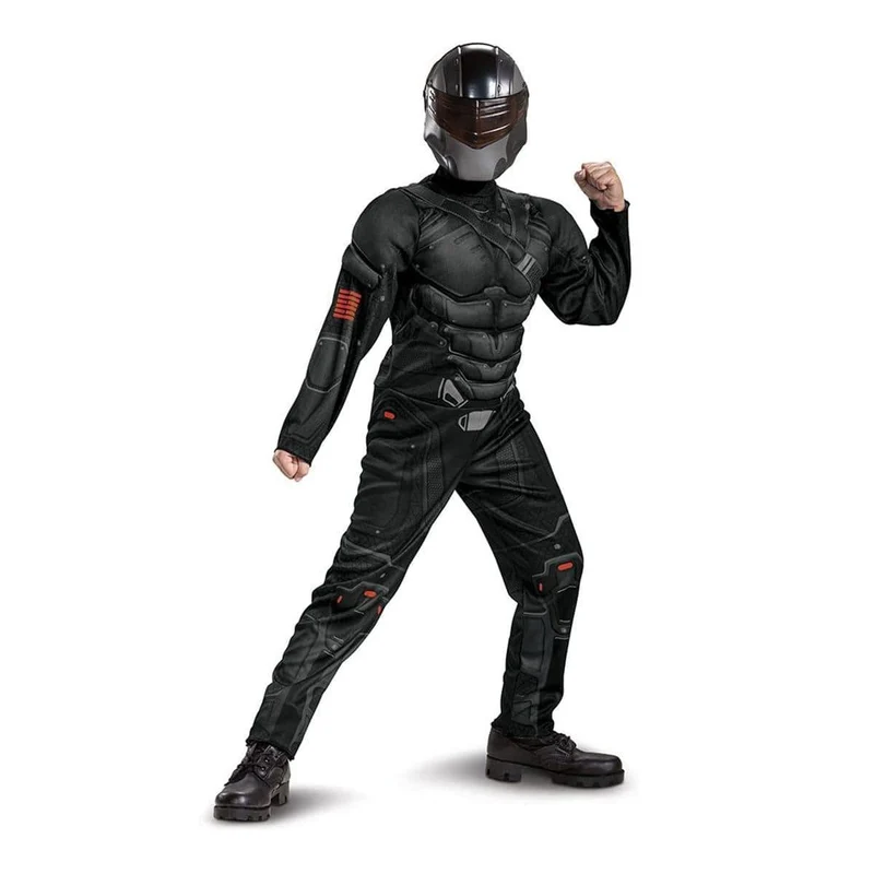 Snake Eyes Muscle Costume for Kids, G.I. Joe