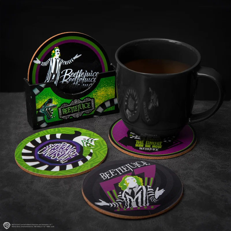 Set of 4 Beetlejuice Coasters