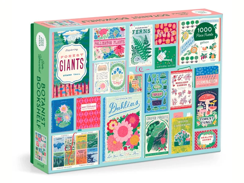 Puzzle Ever Upward Botanist Bookshelf 1000 Pièces - Galison