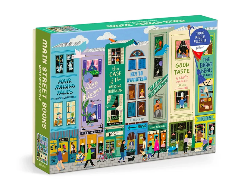 Puzzle Main Street Books 1000 Pièces - Galison
