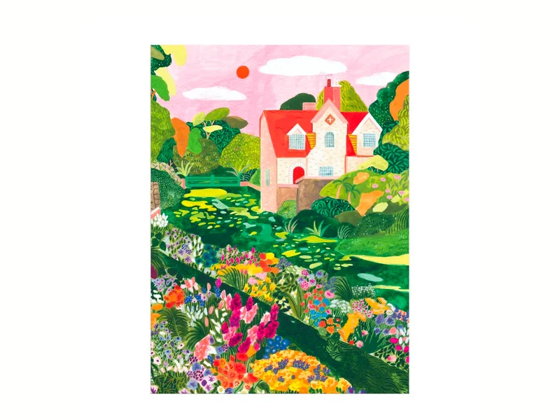 Puzzle Blooming Meadow 1000 Pièces - Galison