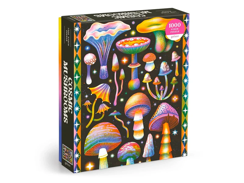 Puzzle Cosmic Mushrooms 1000 Pièces - Galison