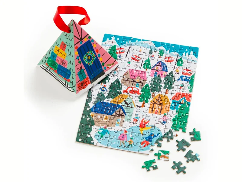 Puzzle Alpine Cottage Ornament 130 Pièces - Galison