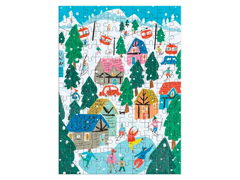 Puzzle Alpine Cottage Ornament 130 Pièces - Galison