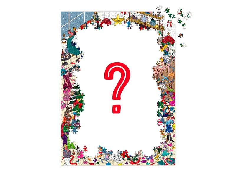 Puzzle Merry In The Making Surprise 1000 Pièces - Galison