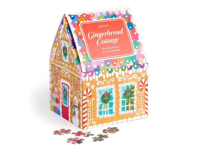 Puzzle Maison en Pain d'épice par Joy Laforme 500 Pièces - Galison
