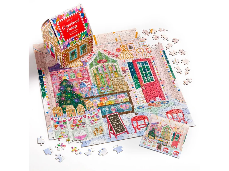 Puzzle Maison en Pain d'épice par Joy Laforme 500 Pièces - Galison
