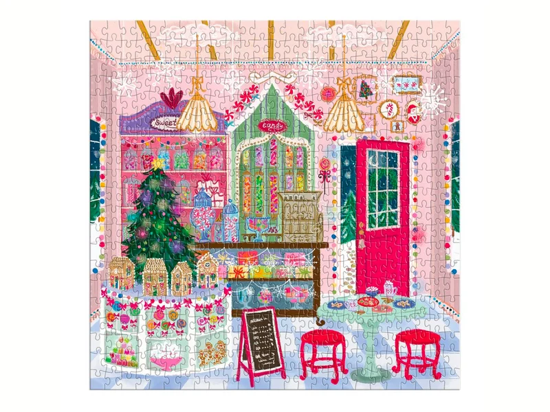 Puzzle Maison en Pain d'épice par Joy Laforme 500 Pièces - Galison