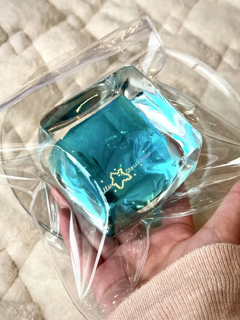 Transparent Cube Squishy Stress Relief Decompression Toy