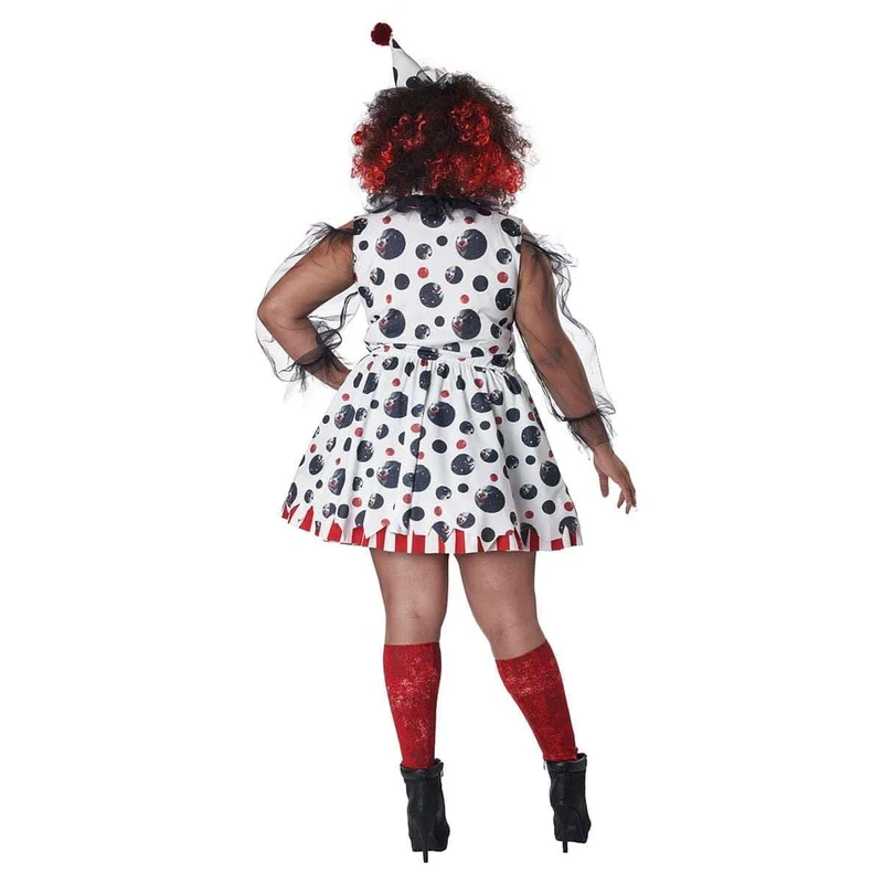 Twisted Clown Plus Size Costume for Adults