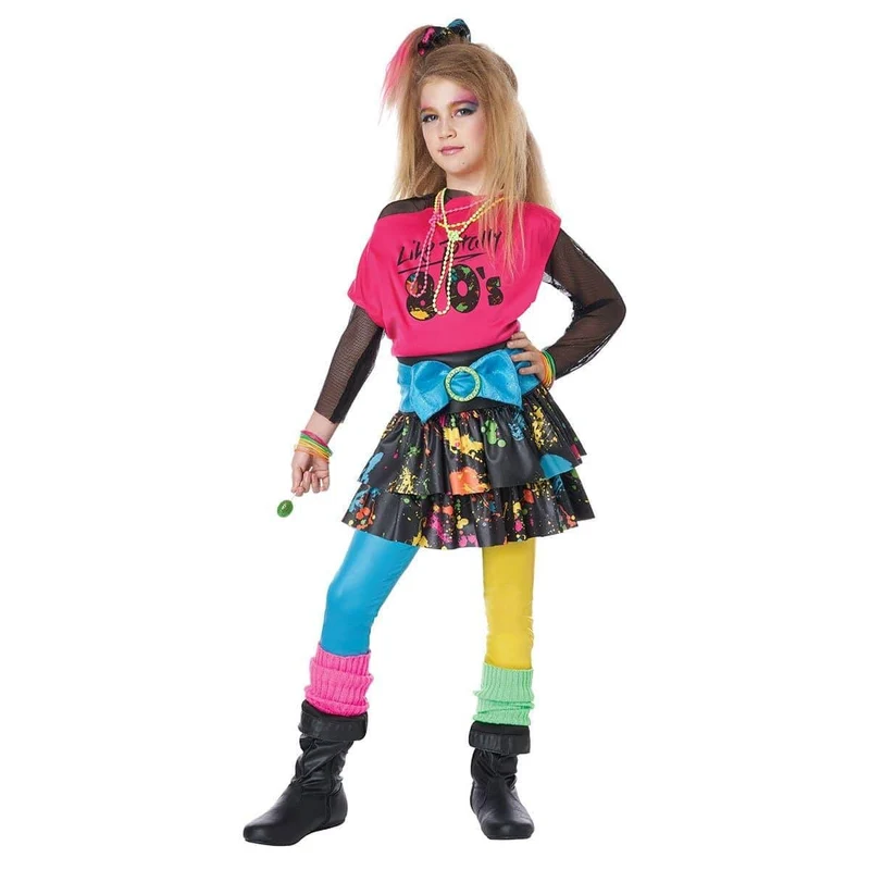 Like Totally 80's Costume for Kids