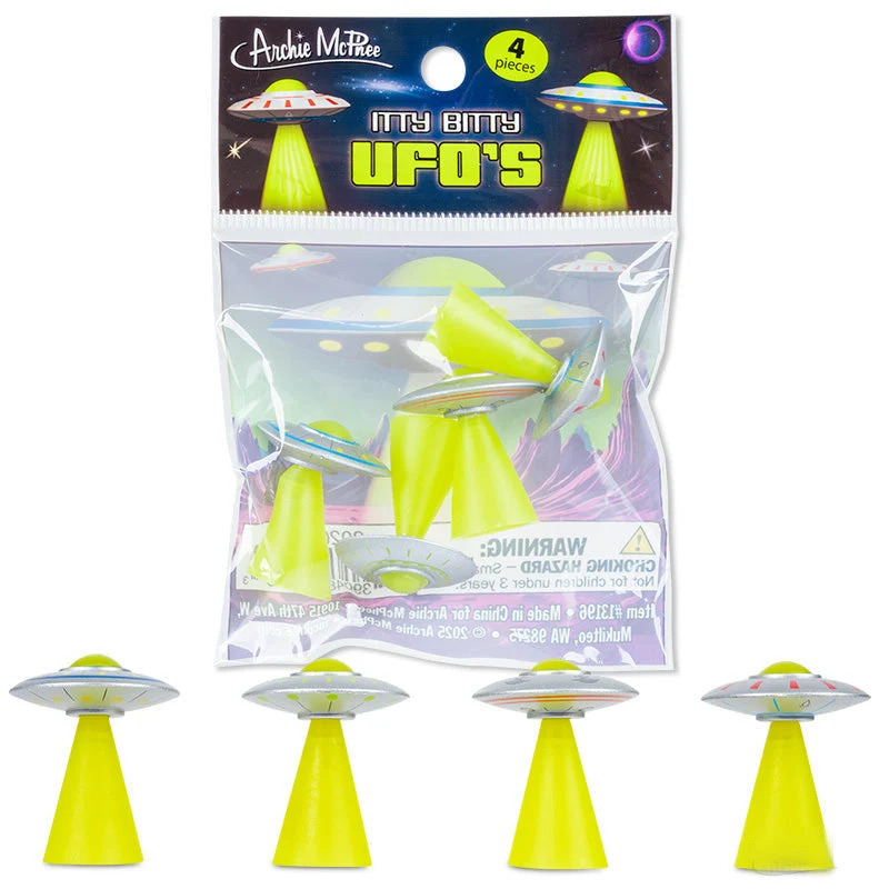 Itty Bitty UFOs - 4 pcs