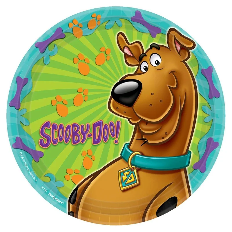 Scooby-Doo! Dinner Plates 9 inches, 8 Count