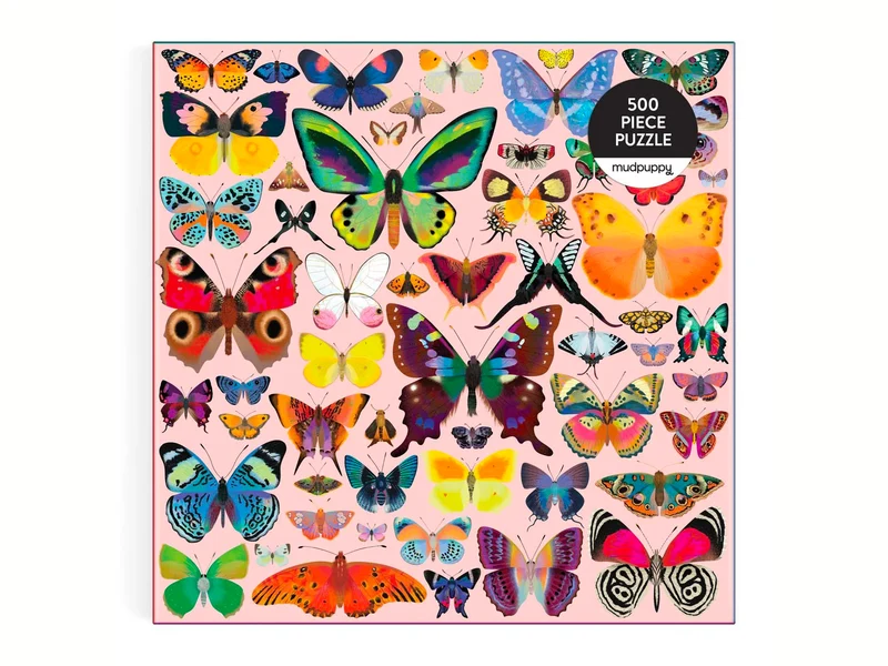 Puzzle Brilliant Butterflies 500 Pièces - Galison