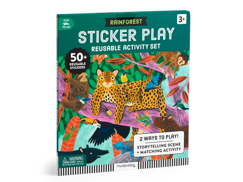 Set de Stickers Rainforest - Mudpuppy