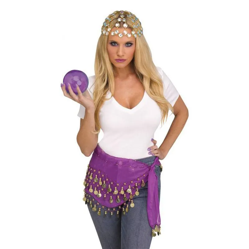 Purple Mystic Fortune Teller Sash
