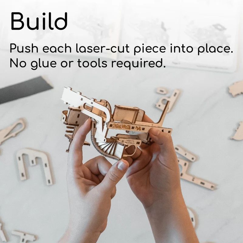 Intrism 3D Marble Labyrinth Assembly Kit