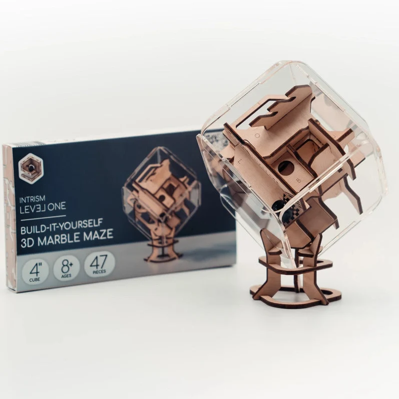 Intrism 3D Marble Labyrinth Assembly Kit