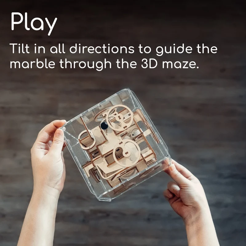 Intrism 3D Marble Labyrinth Assembly Kit