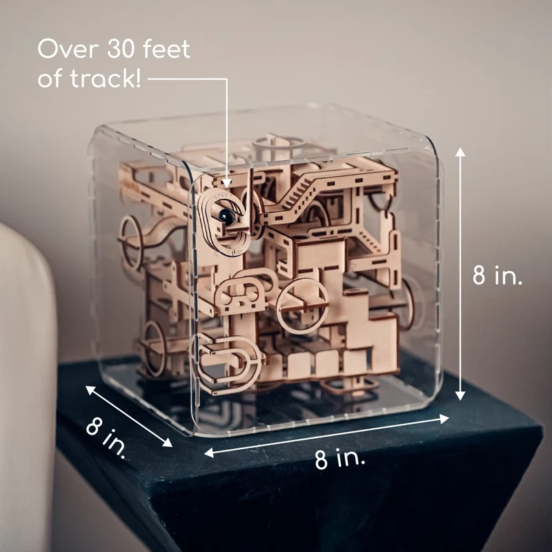 Intrism 3D Marble Labyrinth Assembly Kit