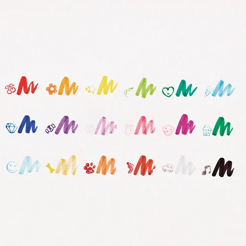 Stampables: Double-Ended Brush & Stamp Markers