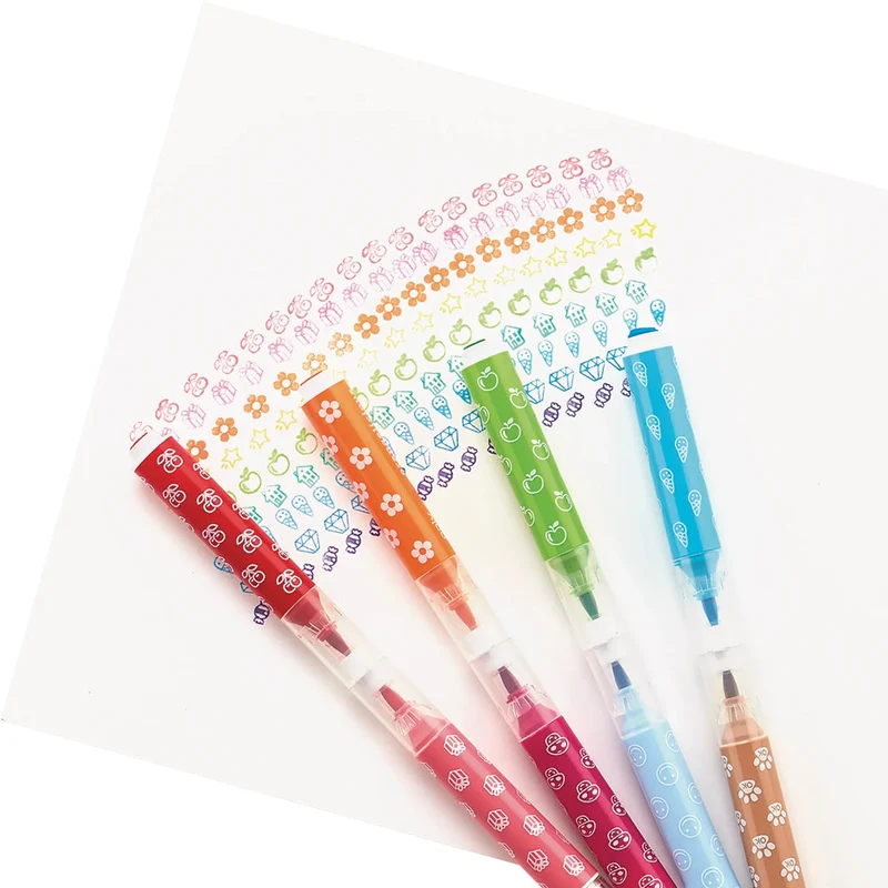 Stampables: Double-Ended Brush & Stamp Markers