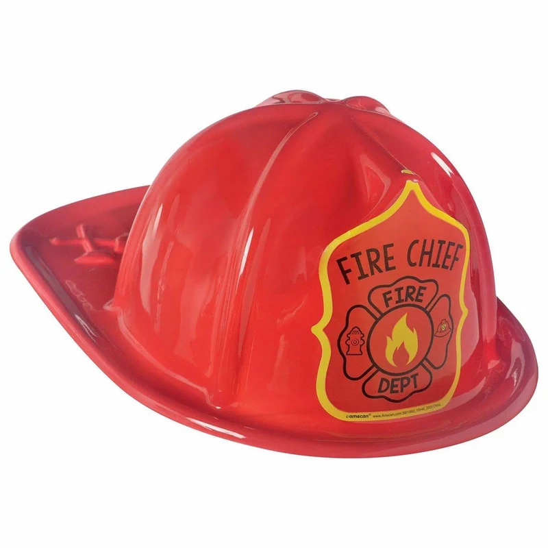 First Responders Fireman Hat for Kids, 1 Count